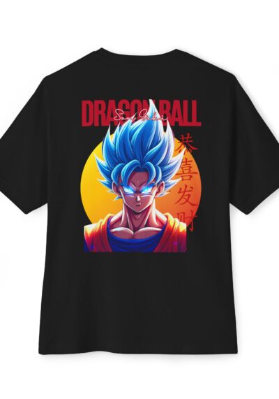 oversized dbz goku grey t shirt (copy)
