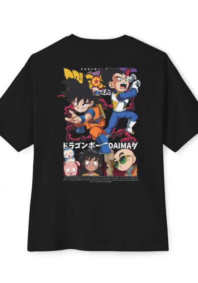 oversized dbz goku vegeta t shirt (copy)